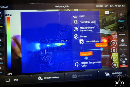 Yuneec Typhoon H Thermal Pro Intel RealSense z CGOET oraz CGO3+
