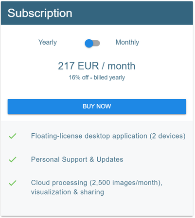 Pix4Dmapper - 12-month license (2 devices)