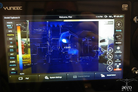 Yuneec Typhoon H Thermal Pro Intel RealSense z CGOET oraz CGO3+