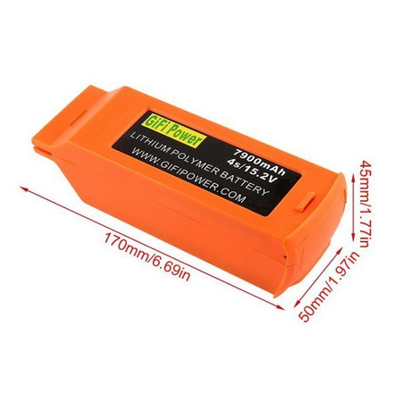 GiFi Lipo battery for Yuneec H520, TYPHOON H PLUS