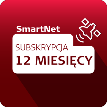 Dostęp do usługi RTN/RTK SmartNet  przez okres 12 miesięcy dla odbiorników dowolnego producenta. Subskrypcja.