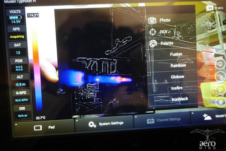 Yuneec Typhoon H Thermal Pro Intel RealSense z CGOET oraz CGO3+