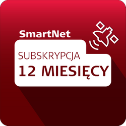 Dostęp do usługi RTN/RTK SmartNet  przez okres 12 miesięcy dla odbiorników dowolnego producenta. Subskrypcja.