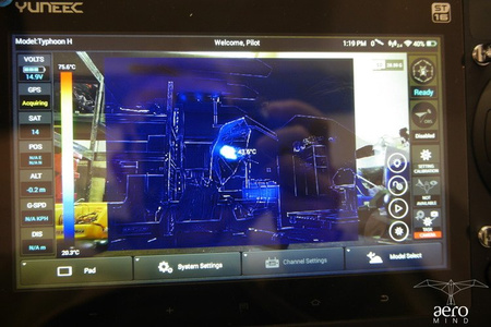 Yuneec Typhoon H Thermal Pro Intel RealSense z CGOET oraz CGO3+